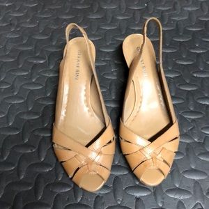 Tan Wedges
